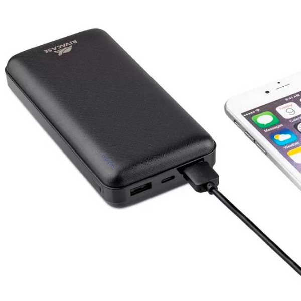Power Bank RivaCase VA2120 20000 mAh / / Black photo 4