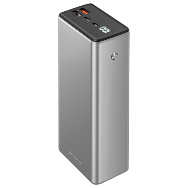 Power Bank Proove Metalskin 30000 mAh / 65 W / Gray photo 1