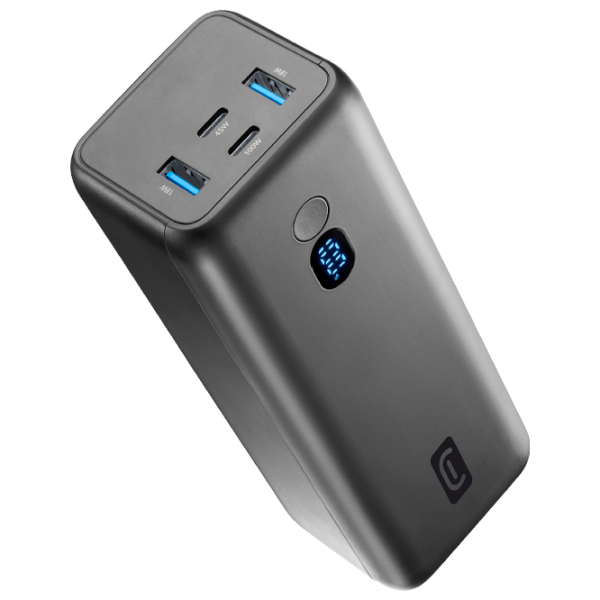 Power Bank Cellularline PBMAXIIT27000K 27000 mAh / 45 W / Black photo 1