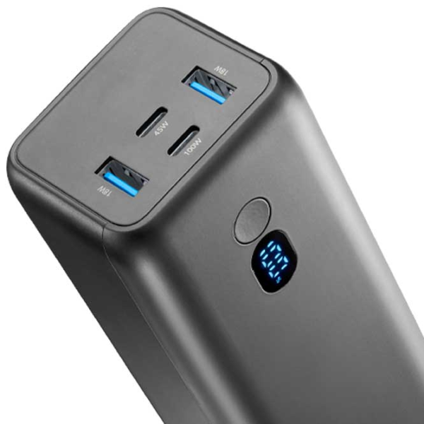 Power Bank Cellularline PBMAXIIT27000K 27000 mAh / 45 W / Black photo 2