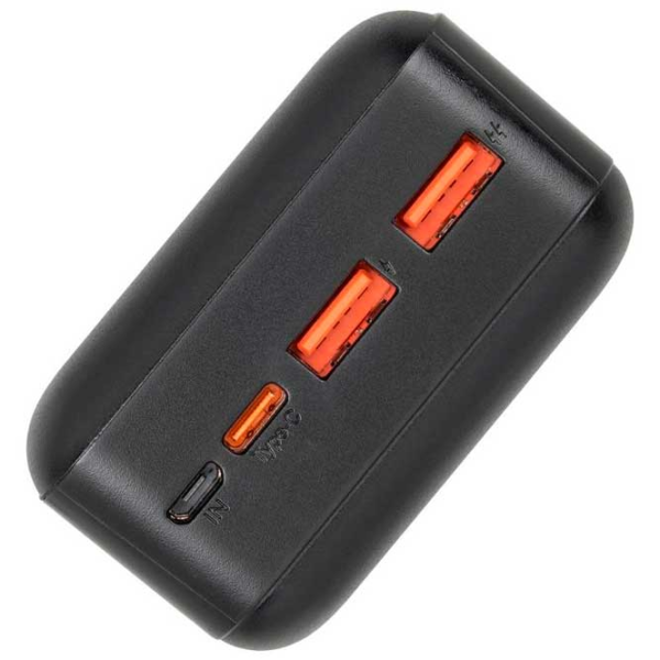 Power Bank RivaCase VA2103 30000 mAh / 22.5 W / Black photo 5