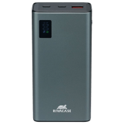photo Power Bank RivaCase VA1022 20000 mAh / 22.5 W / Metallic Gray