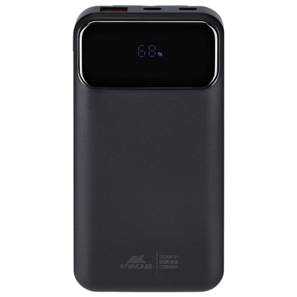 Power Bank RivaCase VA2211 10000 mAh / 22.5 W / Black photo 1