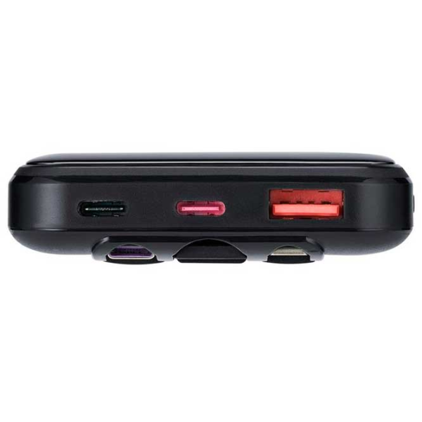 Power Bank RivaCase VA2211 10000 mAh / 22.5 W / Black photo 2