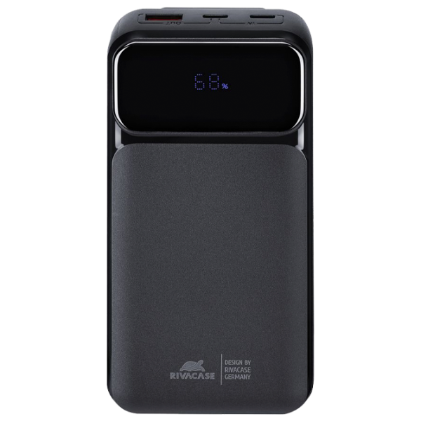 Power Bank RivaCase VA2221 20000 mAh / 22.5 W / Black photo 1