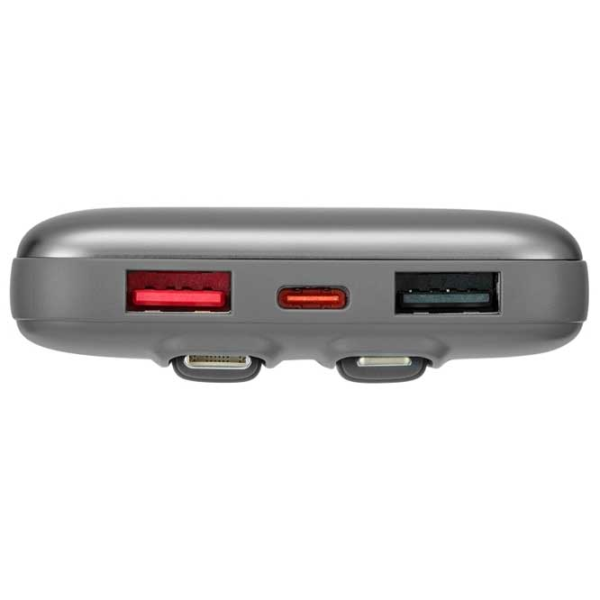 Power Bank RivaCase VA2611 PD 10000 mAh / 30 W / Silver photo 2