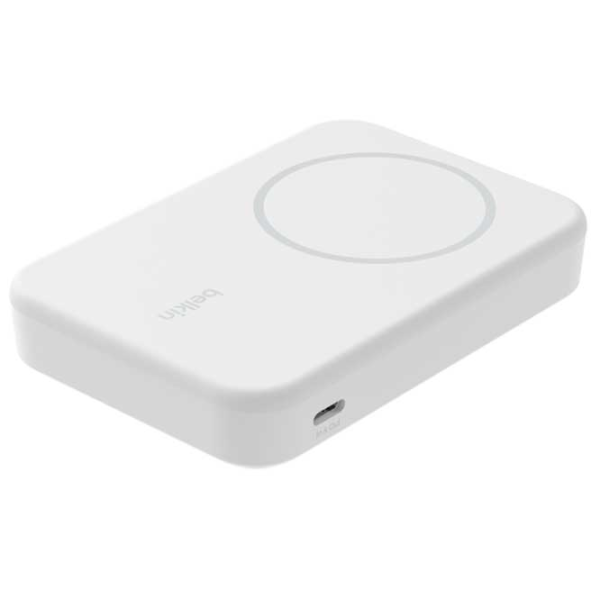 Power Bank Belkin Qi2 8000 mAh / 20 W / White photo 2