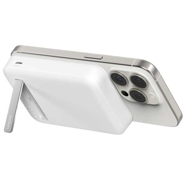 Power Bank Belkin Qi2 8000 mAh / 20 W / White photo 5