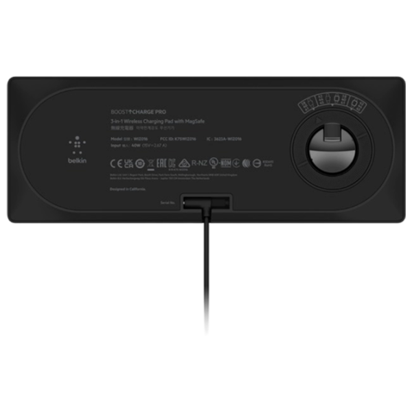 Încărcător wireless Belkin WIZ001VFWH 15 W / Black photo 5