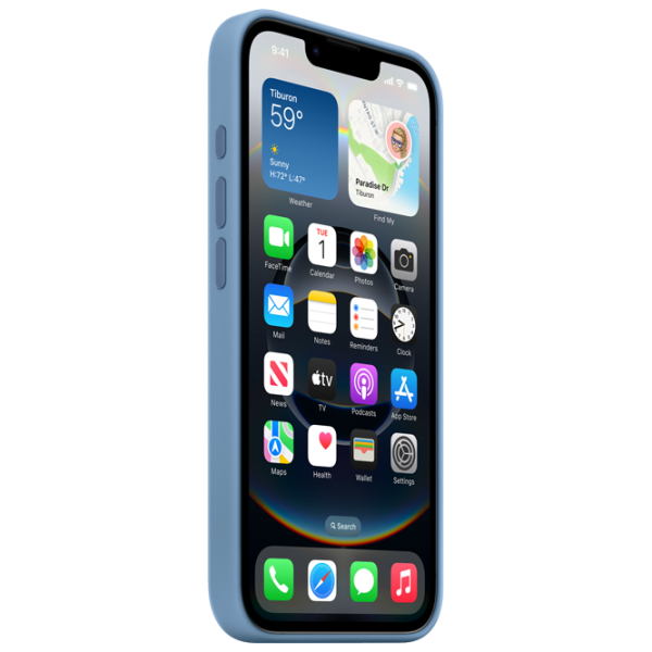 Husă pentru smartphone iPhone 16e Back / TPU / Blue photo 3
