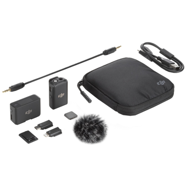 Microfon DJI Mic ( 1 TX 1 RX ) Black photo 6