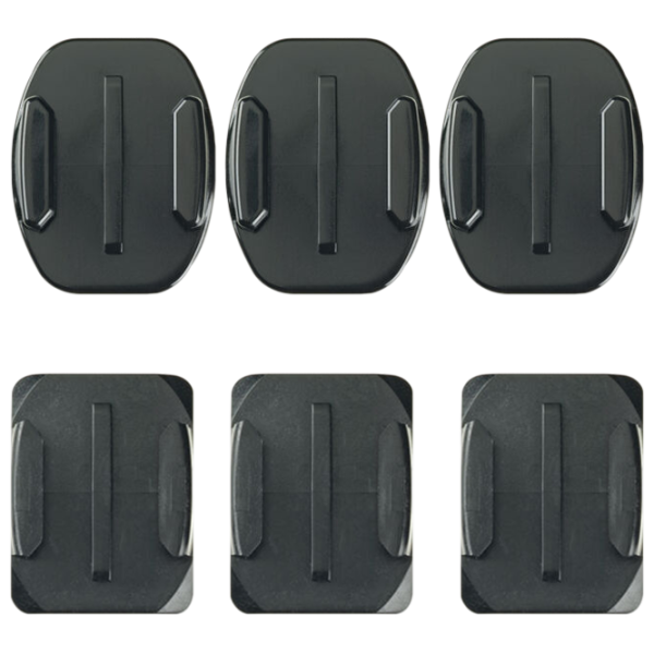 Fixator GoPro Curved + Flat Adhesive Mounts Black photo 1