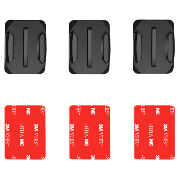 Fixator GoPro Curved + Flat Adhesive Mounts Black photo 2
