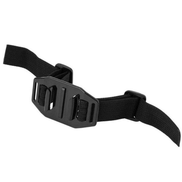 Suport reglabil de prindere cameră action GoPro Vented Helmet Strap Black photo 3