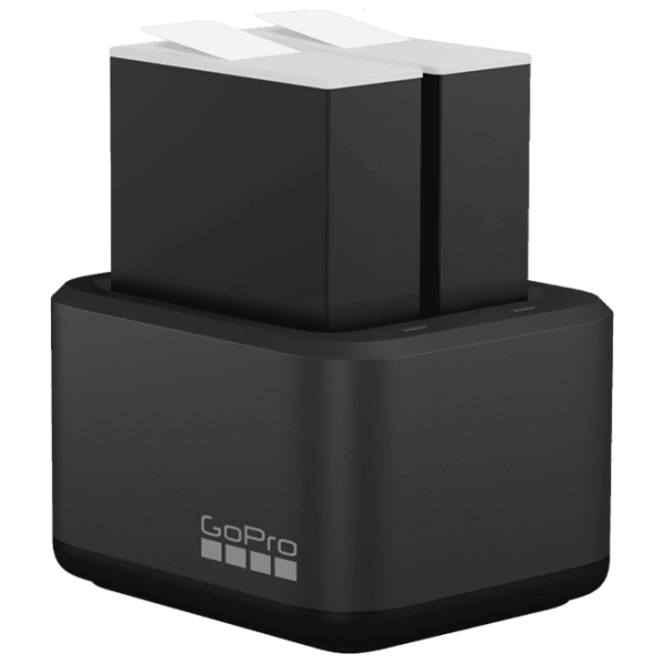 Încărcător GoPro Dual Battery Charger + Spare Battery Black photo 1