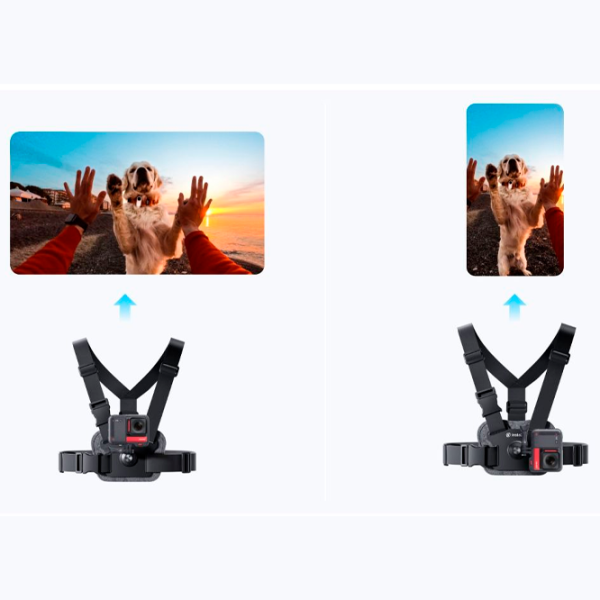 Fixator Insta360 Chest Strap Black photo 6