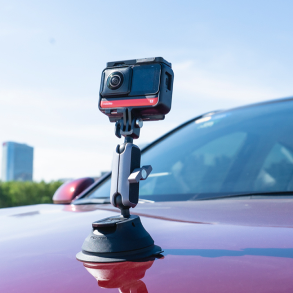 Suport pentru cameră action Insta360 Suction Cup Black photo 6