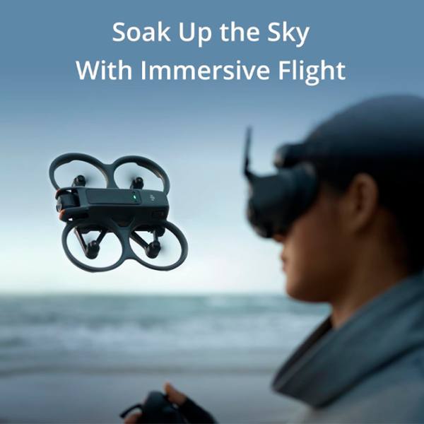 Dronă DJI Avata 2 Fly More Combo  Personal 16 km/h Gray photo 7