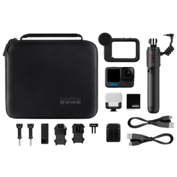 Cameră action GoPro Hero 12 + Creator Edition 27 MP Black photo 10
