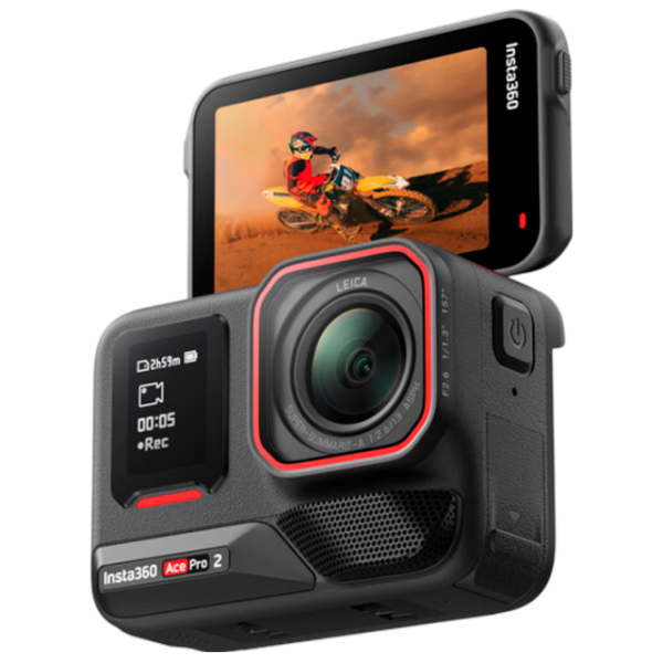 Экшн-камера Insta360 Ace Pro 2 Bundle 48 МП Черный photo 3