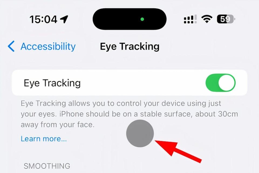 Eye Settings на iPhone - когда смартфон понимает, куда ты смотришь