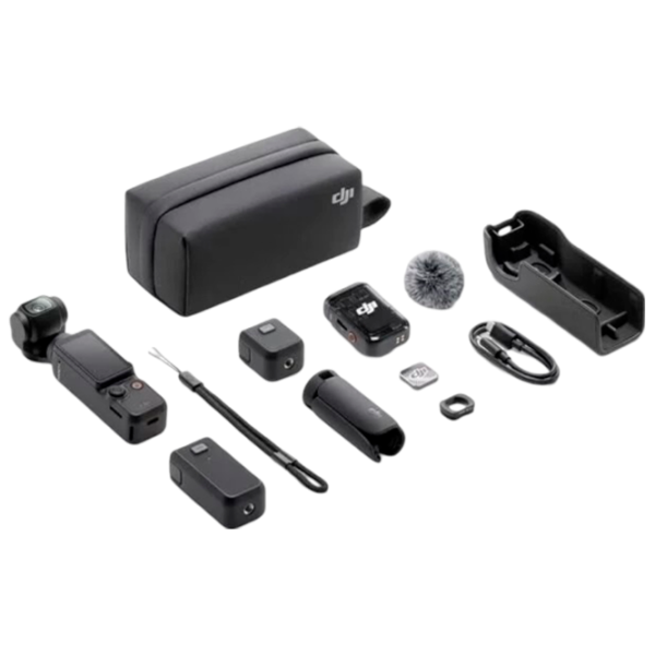 Cameră action DJI Osmo Pocket 3 Creator Combo 12 MP Black photo 6