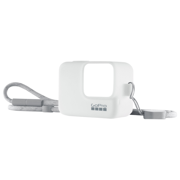 Husă GoPro Sleeve + Lanyard White photo 1