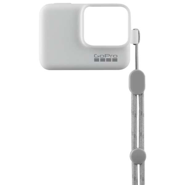 Husă GoPro Sleeve + Lanyard White photo 2