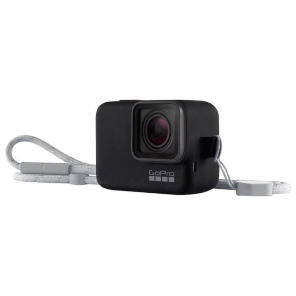 Husă GoPro Sleeve + Lanyard Black photo 1