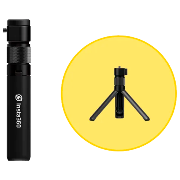 Trepied Insta360 Selfie stick & Tripod Bullet Time Bundle Black photo 4