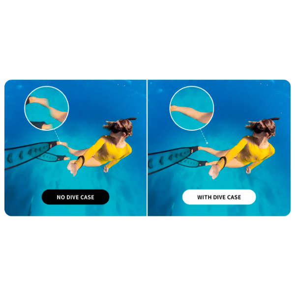 Carcasă de protecție Insta360 X4 Invisible Dive Case Transparent photo 7