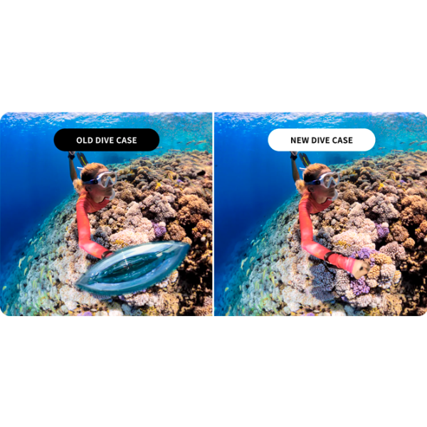 Carcasă de protecție Insta360 X4 Invisible Dive Case Transparent photo 8