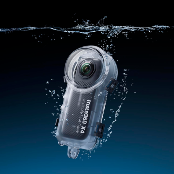 Carcasă de protecție Insta360 X4 Invisible Dive Case Transparent photo 9