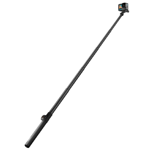 Monopied GoPro Extension Pole + Waterproof Shutter Remote Black photo 2