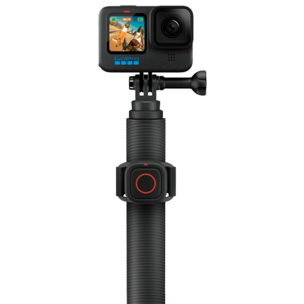 Monopied GoPro Extension Pole + Waterproof Shutter Remote Black photo 4