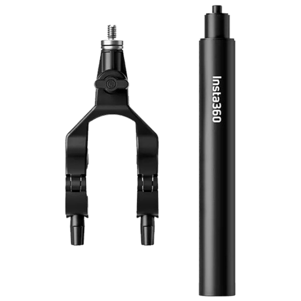 Fixator Insta360 Third-Person Bike Tail Mount Set Black photo 1