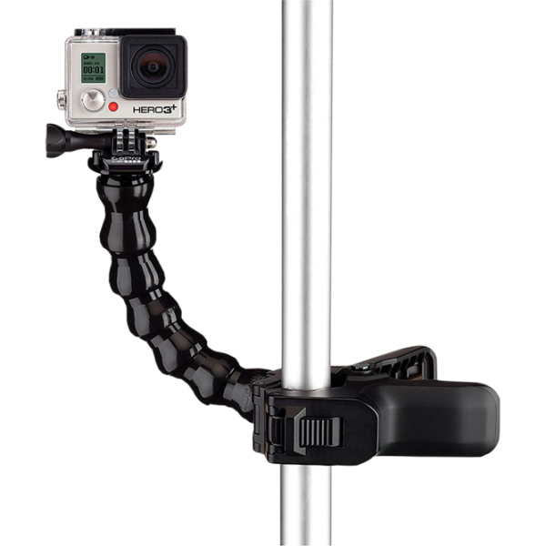 Suport reglabil de prindere cameră action GoPro Jaws Flex Clamp Black photo 2