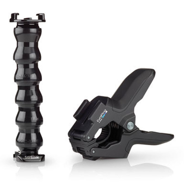 Suport reglabil de prindere cameră action GoPro Jaws Flex Clamp Black photo 5