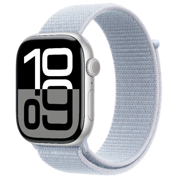 Apple Watch Series 10 46 мм Серебряный / Голубое облако photo 1