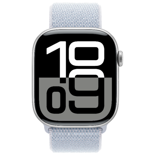 Apple Watch Series 10 46 мм Серебряный / Голубое облако photo 2