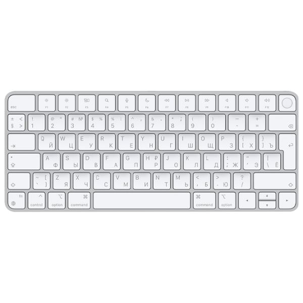Tastatură Apple Magic Keyboard MK293RS/A Russian / White photo 1