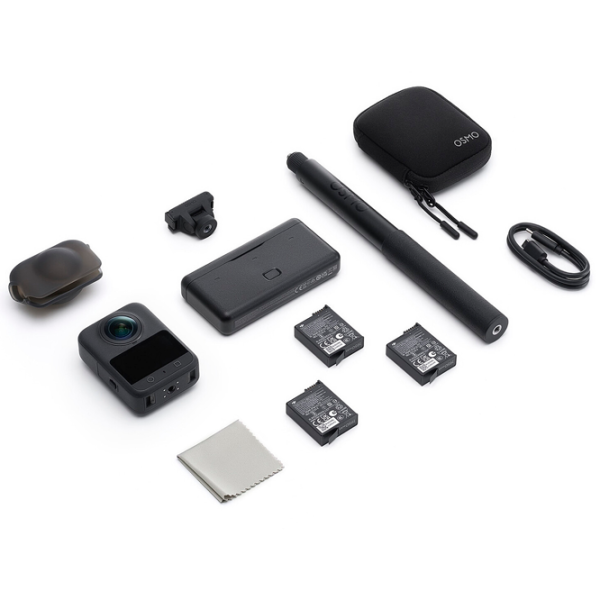 Cameră action DJI Osmo 360 Adventure Combo 30.72 MP Black photo 4