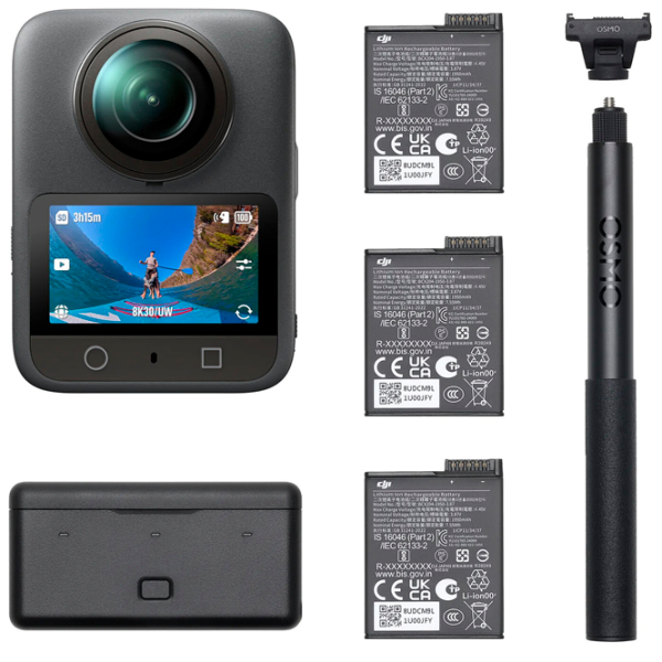 Cameră action DJI Osmo 360 Adventure Combo 30.72 MP Black photo 5