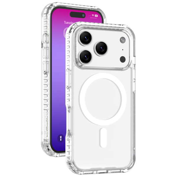 Husă pentru smartphone iPhone 17 Pro MagSafe Back / TPU / Transparent photo 4