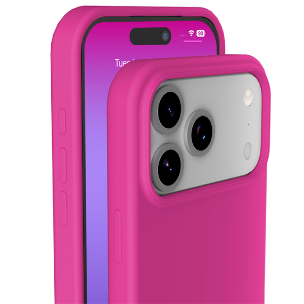 Husă pentru smartphone iPhone 17 Pro Max Back / Silicon / Pink photo 4