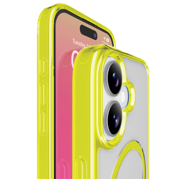 Husă pentru smartphone iPhone 17 MagSafe Back / TPU / Lime photo 5