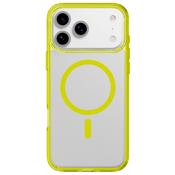 Husă pentru smartphone iPhone 17 Pro Max MagSafe Back / TPU / Lime photo 1