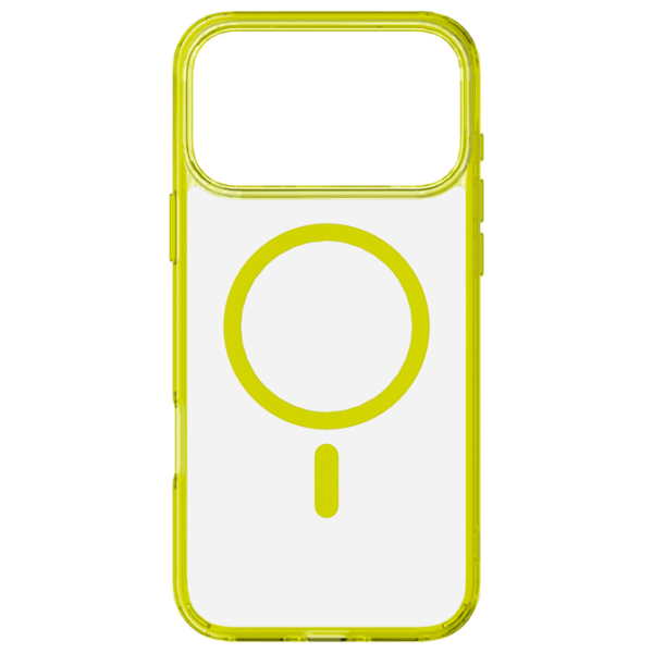 Husă pentru smartphone iPhone 17 Pro Max MagSafe Back / TPU / Lime photo 2