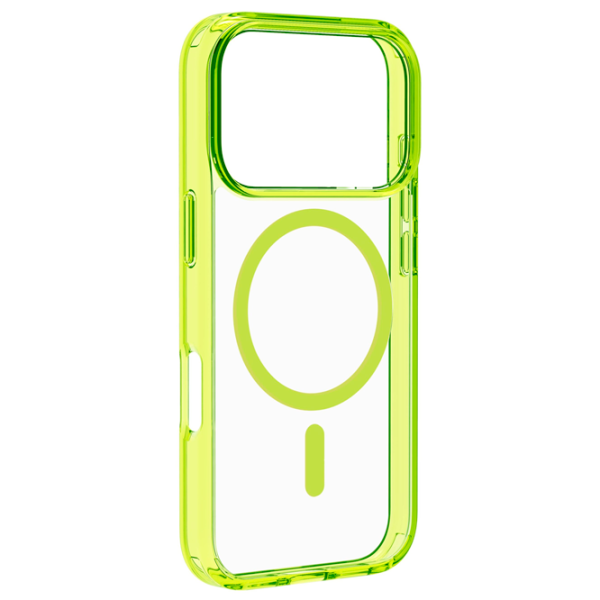 Husă pentru smartphone iPhone 17 Pro Max MagSafe Back / TPU / Lime photo 3