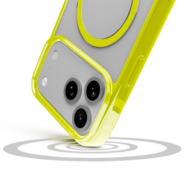Husă pentru smartphone iPhone 17 Pro Max MagSafe Back / TPU / Lime photo 4